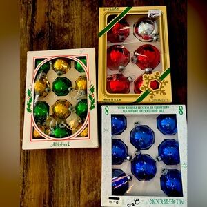 Vintage Christmas ornaments